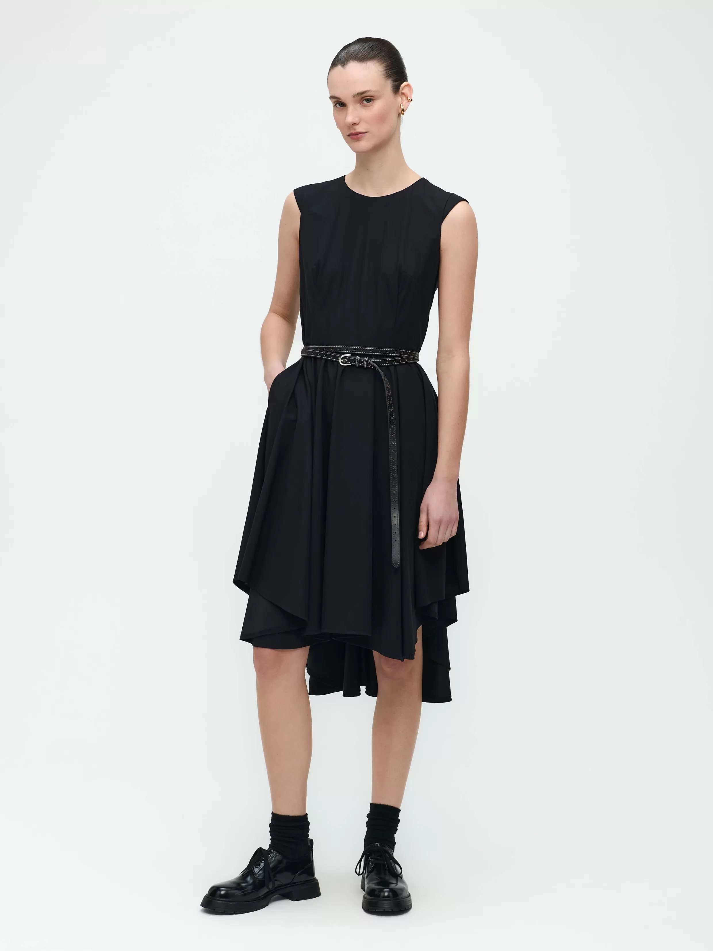 Arna Dress Technical Jersey-Jane Lushka Flash Sale