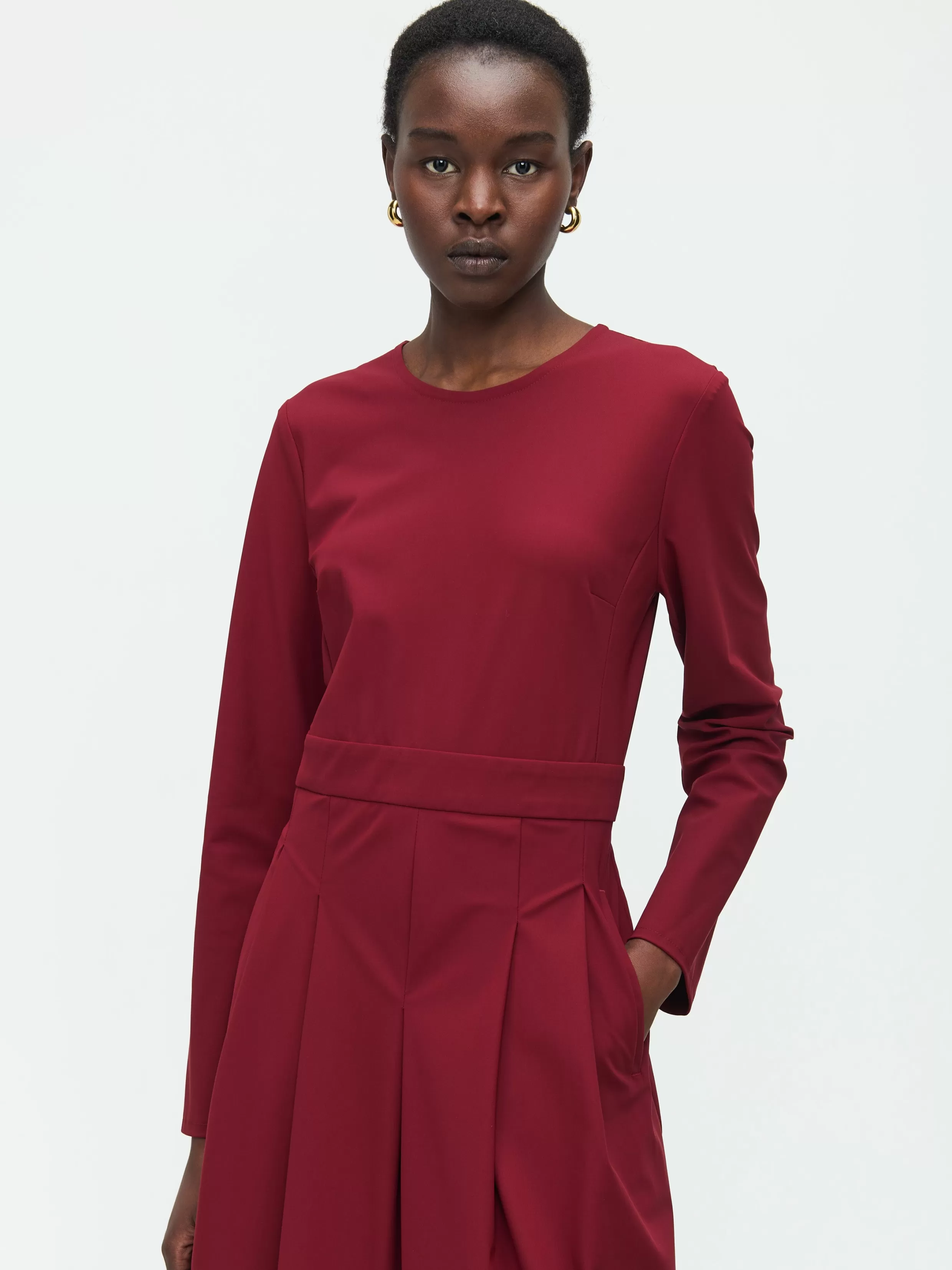 Jackie Dress/LS Technical Jersey-Jane Lushka Clearance