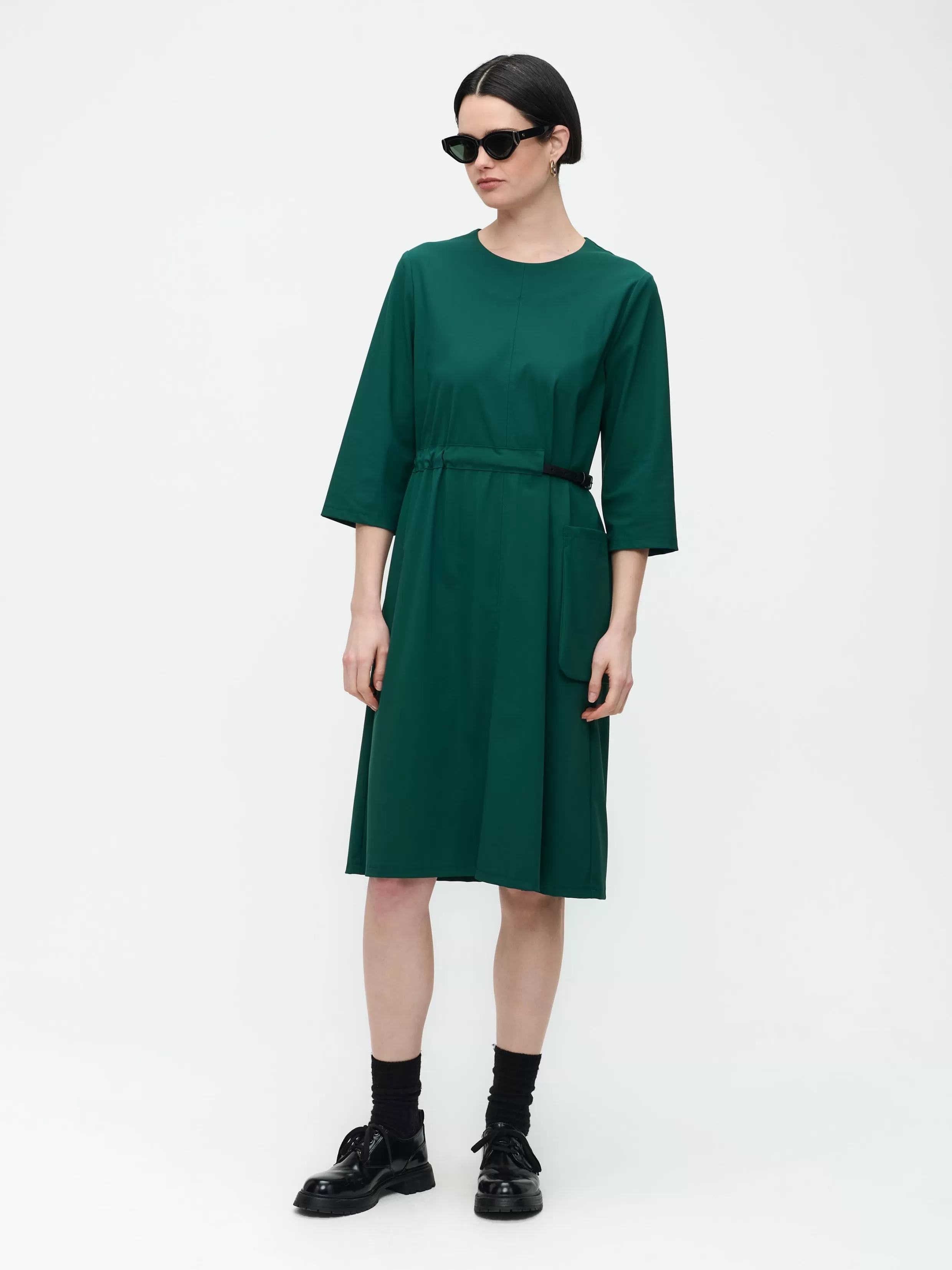 Marlou Dress Technical Jersey-Jane Lushka Flash Sale