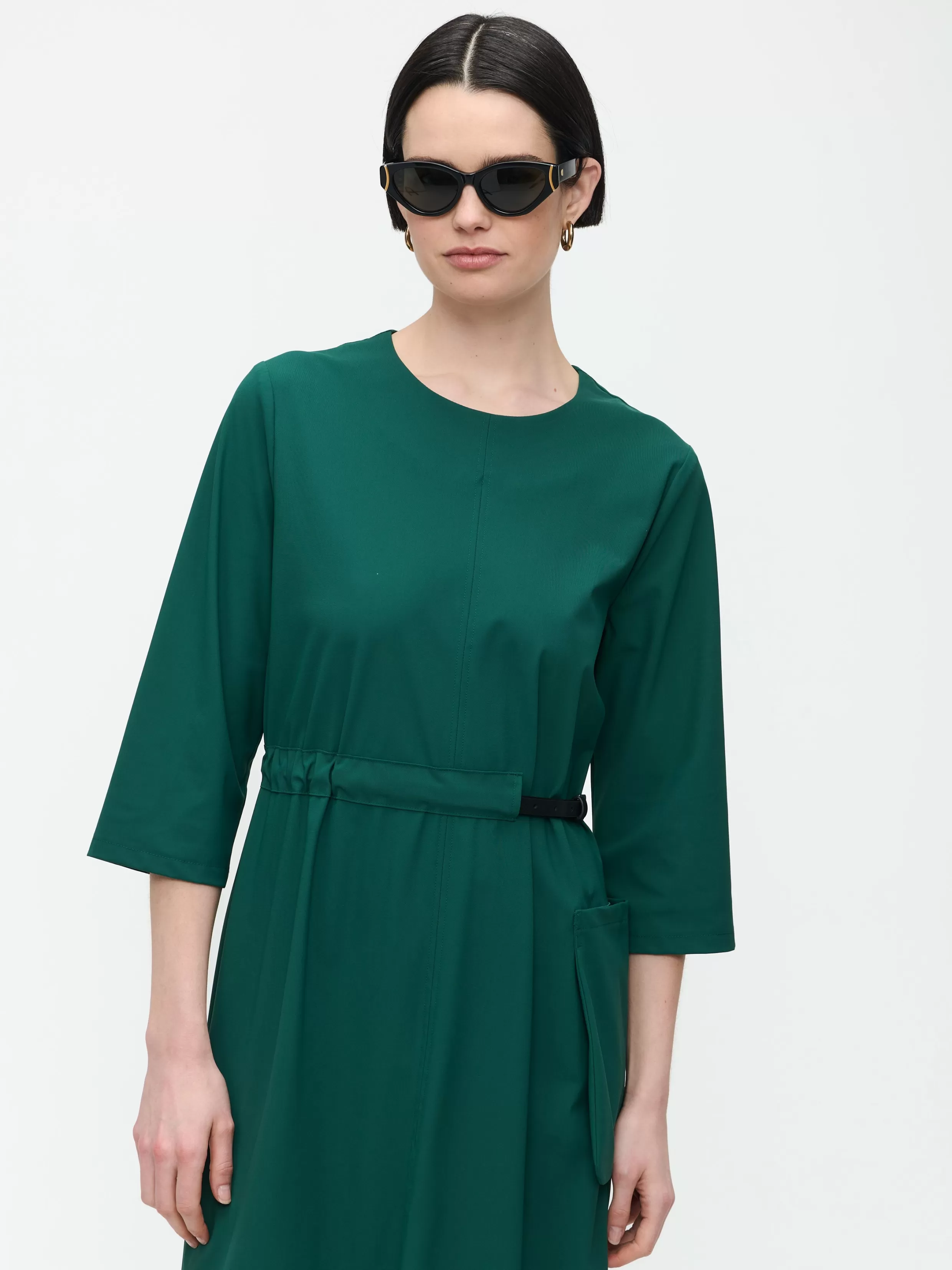 Marlou Dress Technical Jersey-Jane Lushka Flash Sale