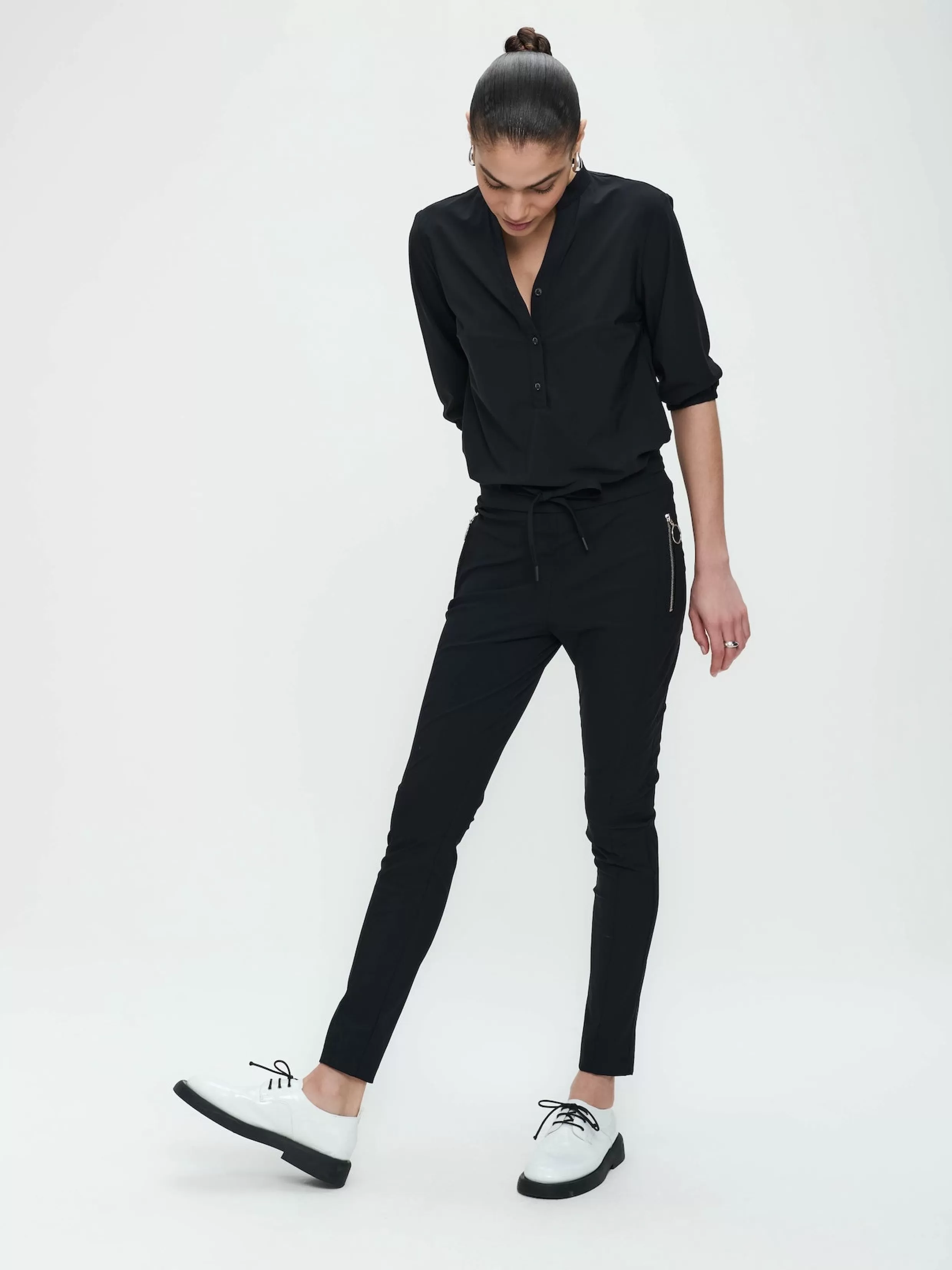 Pants Anna - Skinny fit Technical Jersey-Jane Lushka Cheap