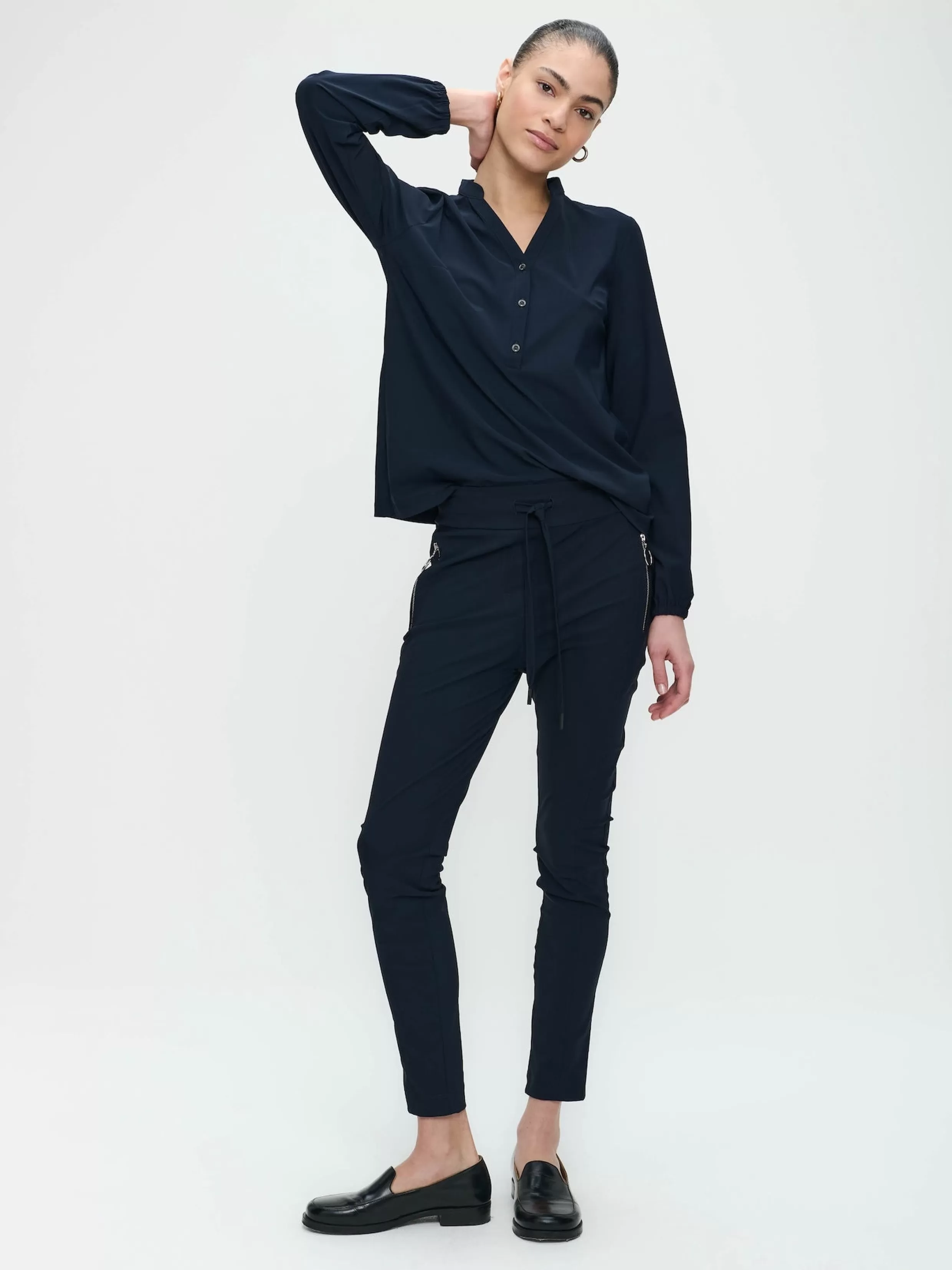 Pants Anna - Skinny fit Technical Jersey-Jane Lushka Online