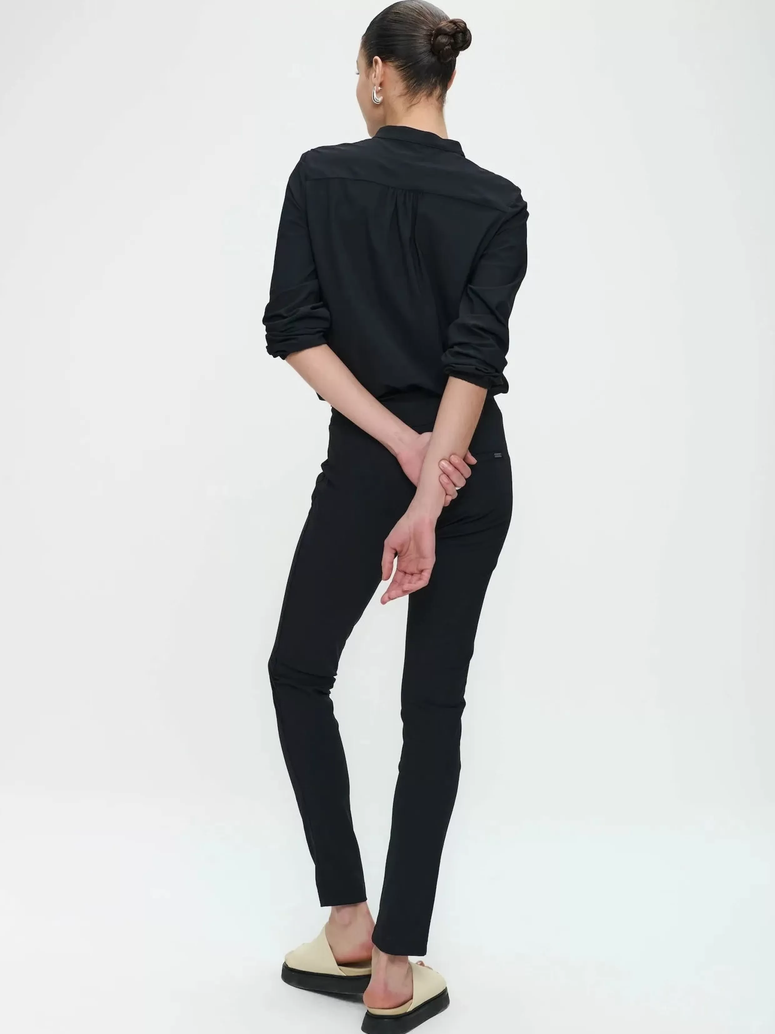 Pants Anna - Skinny fit Technical Jersey-Jane Lushka Store