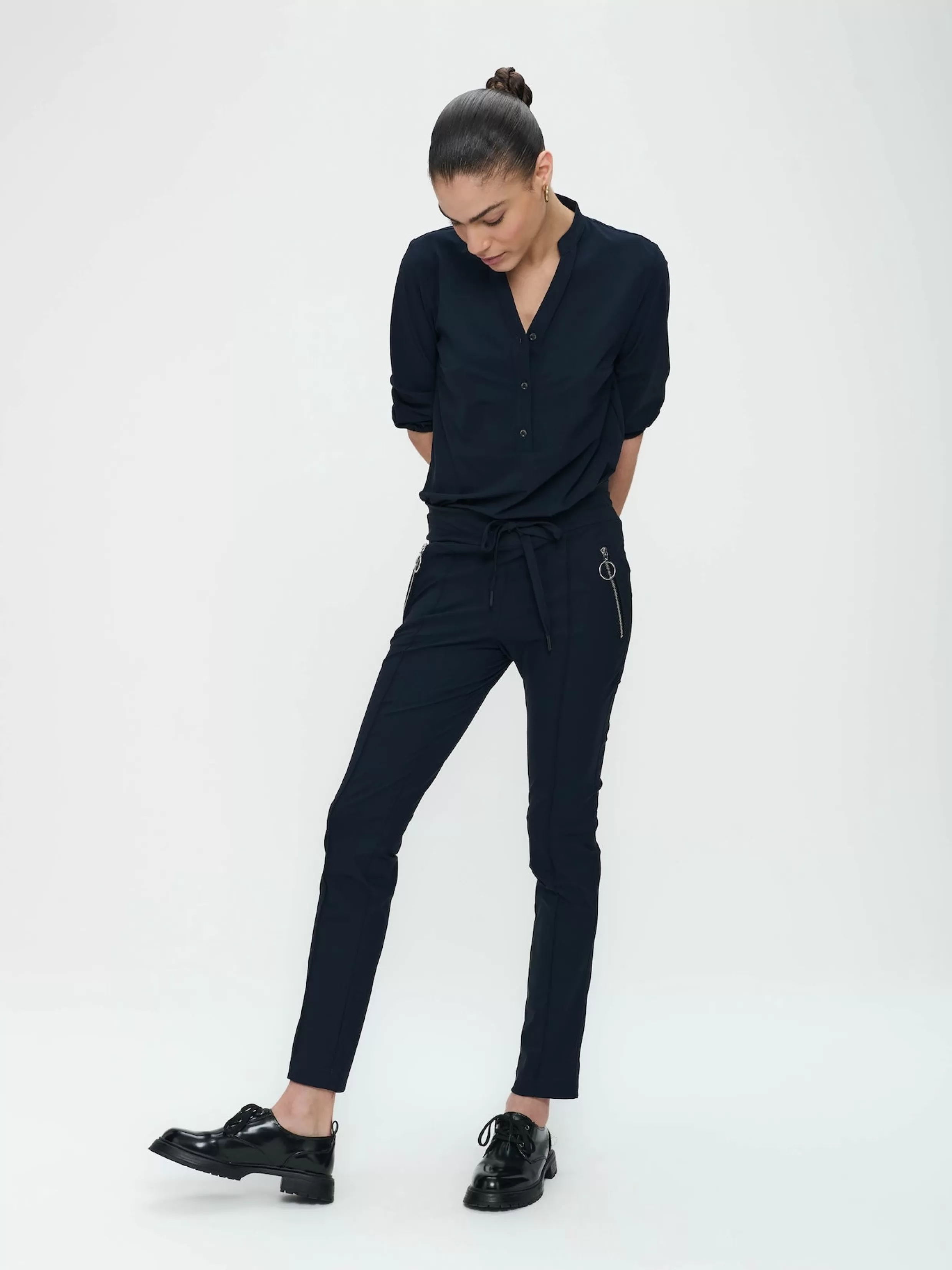 Pants Emma-straight leg fit Technical Jersey-Jane Lushka Clearance